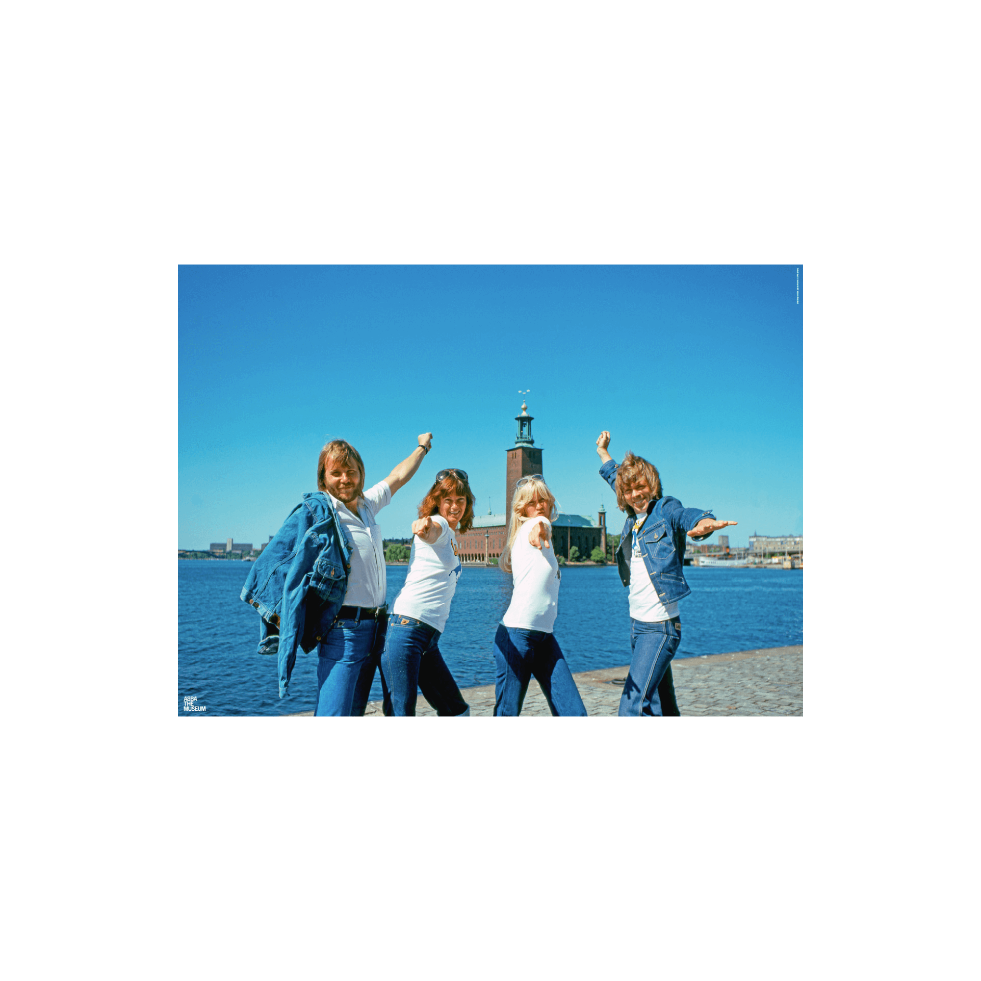 ABBA At City Hall-affisch