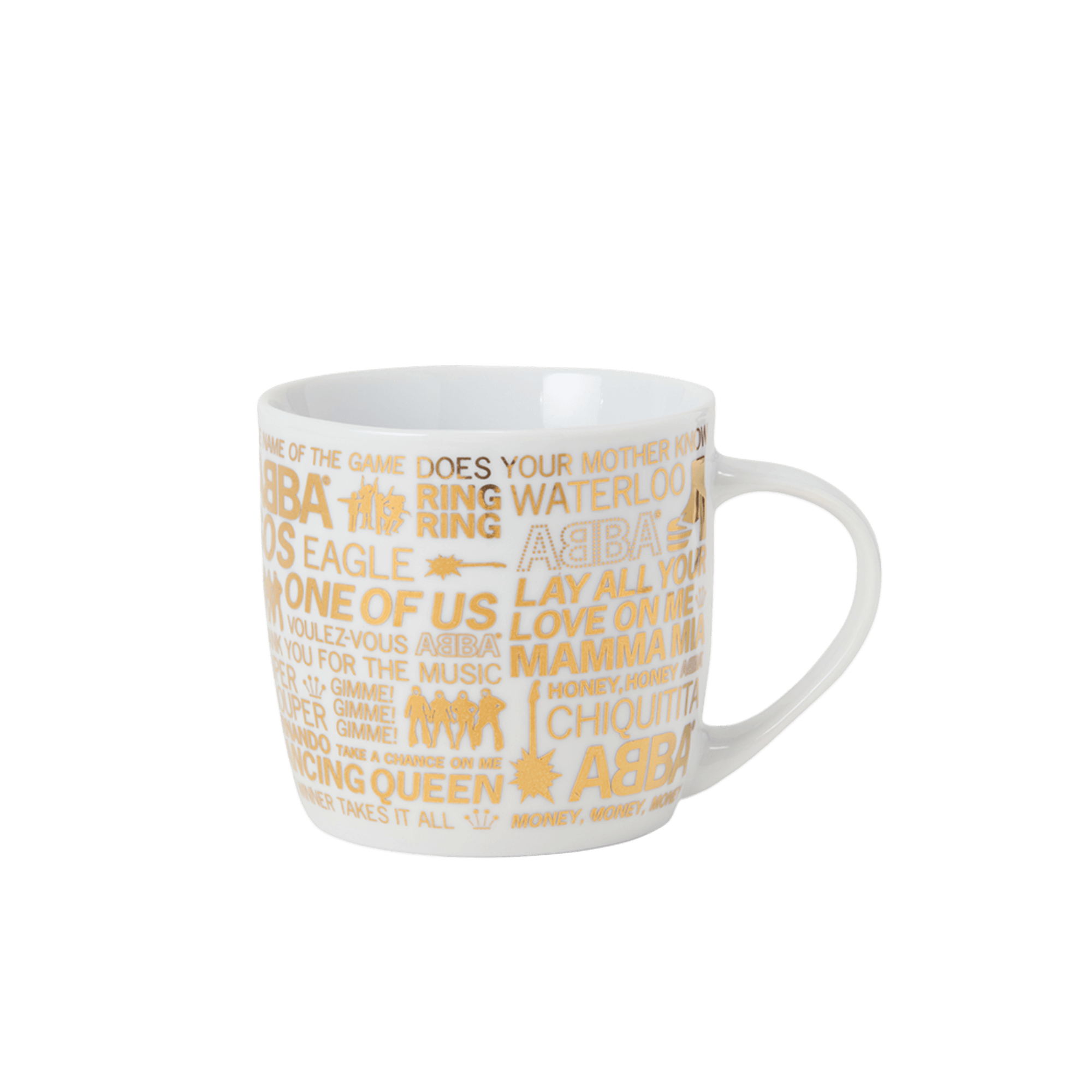 ABBA Gold mönstrad mugg