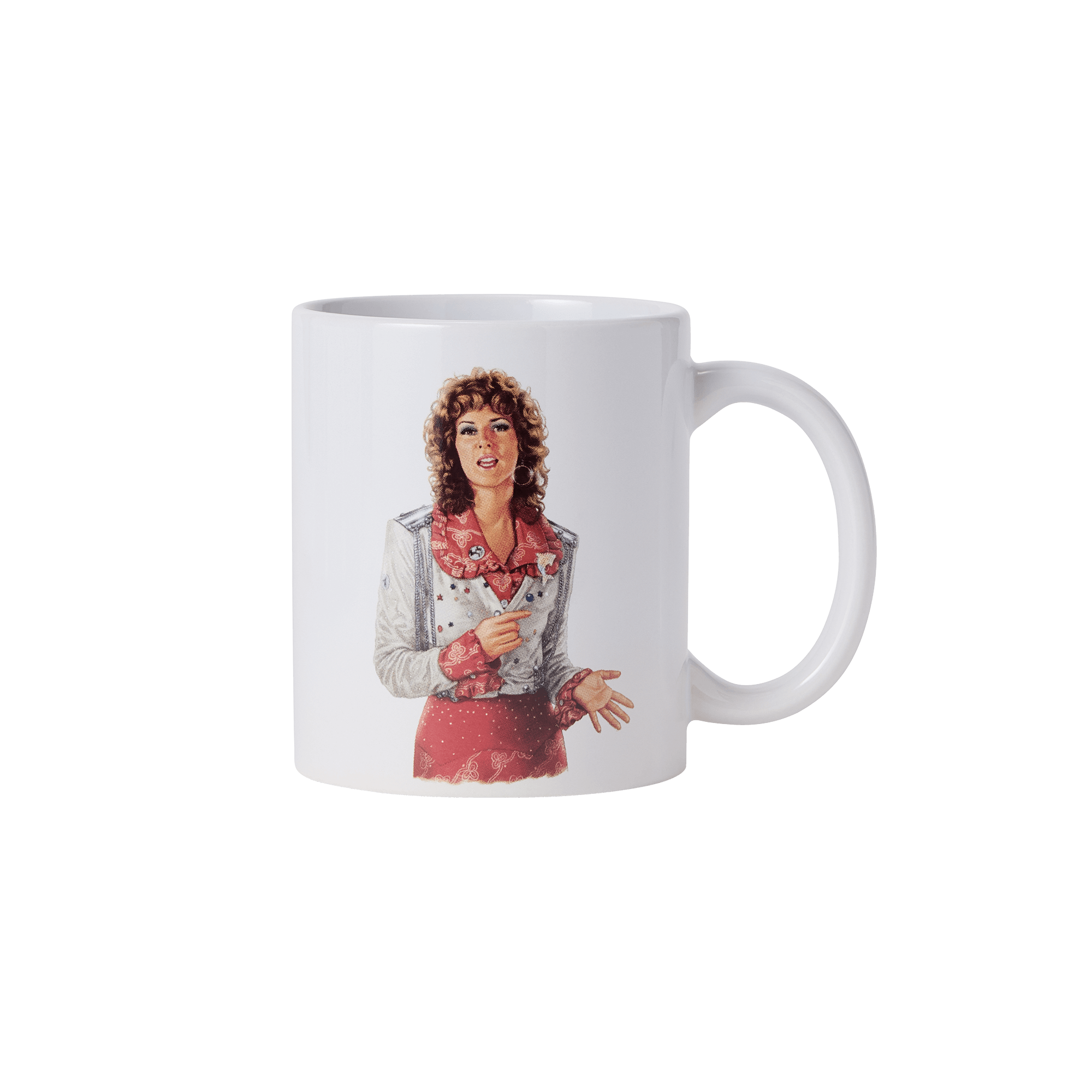 ABBA Frida illustration mugg