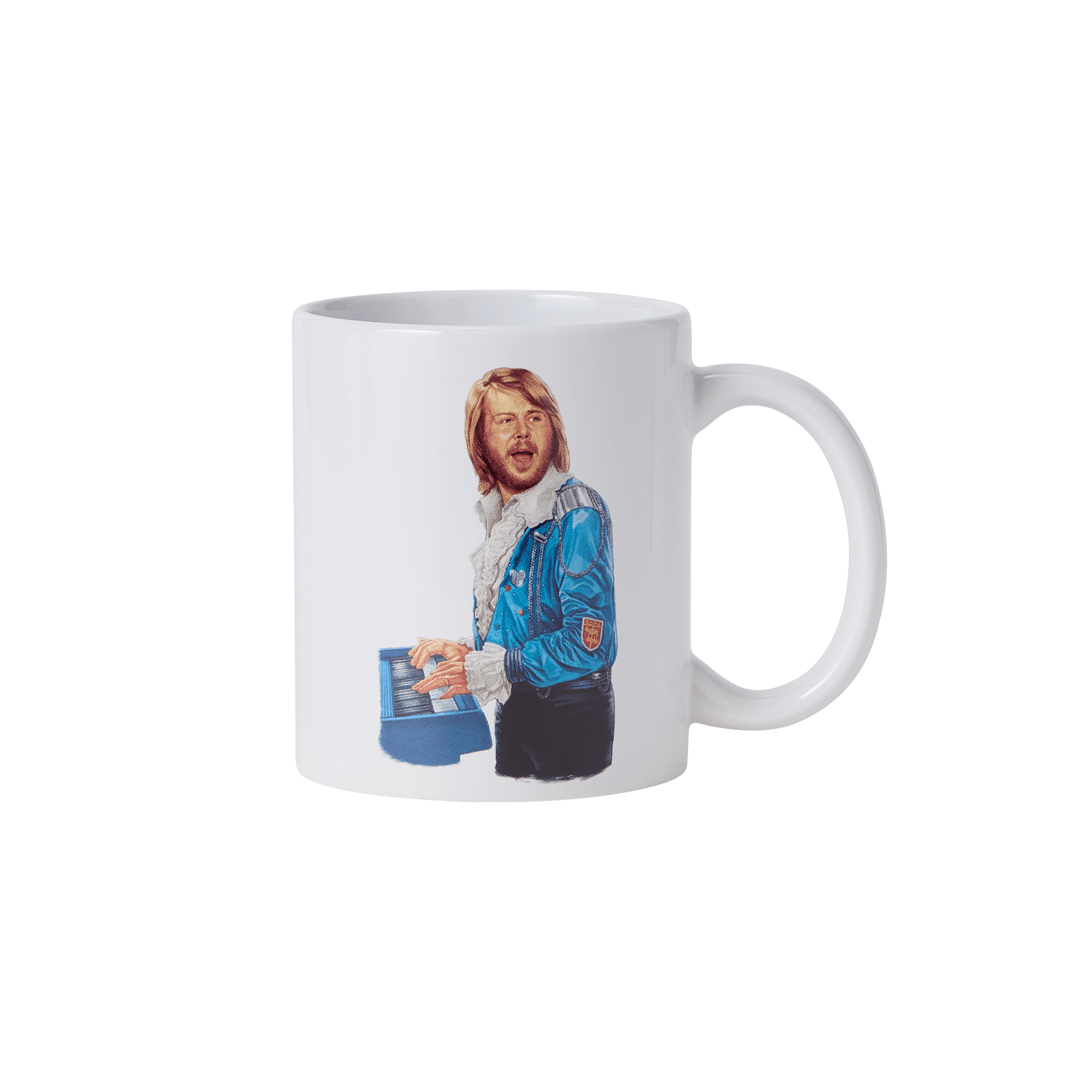 ABBA Benny illustration mugg