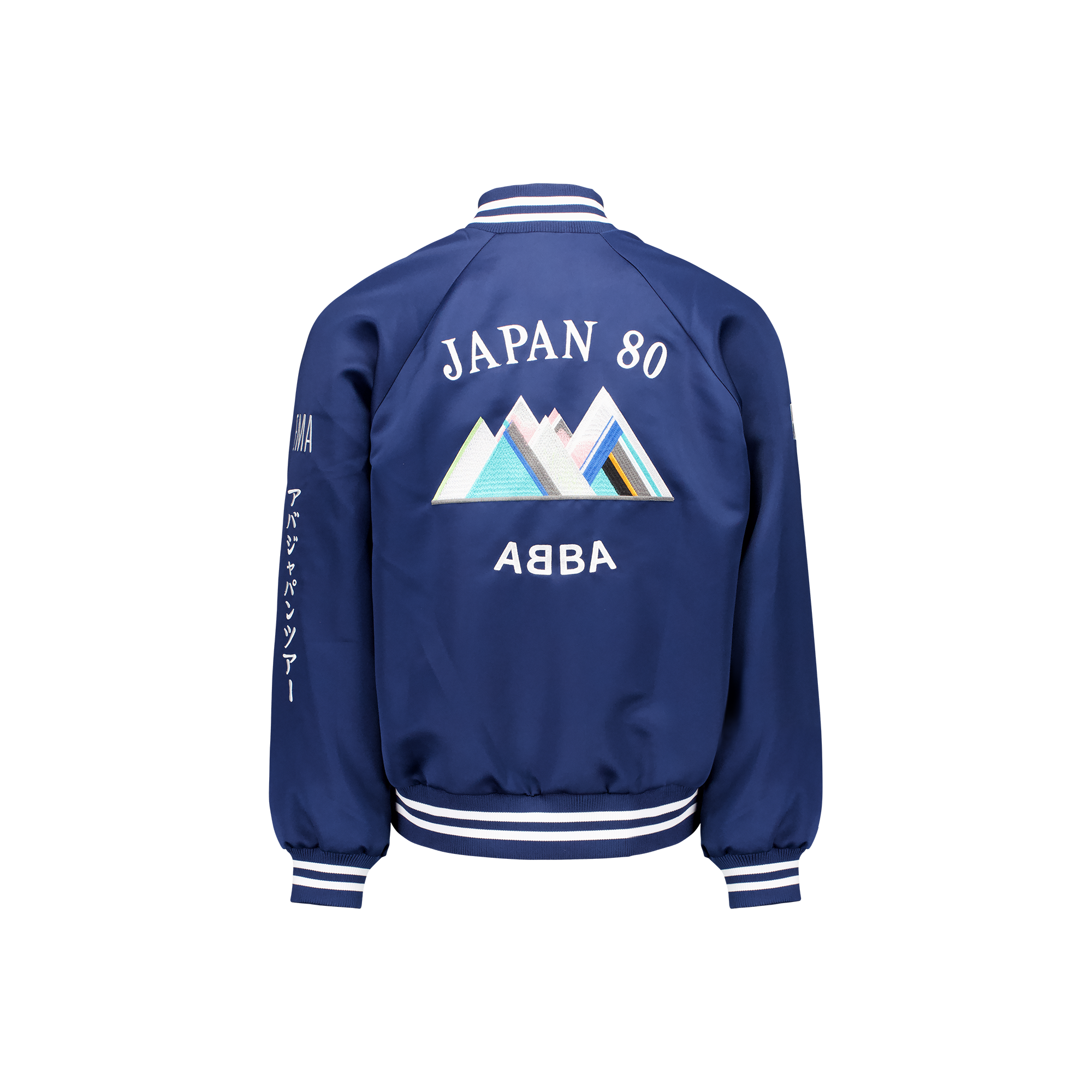 ABBA Japan 80 turnéjacka blå