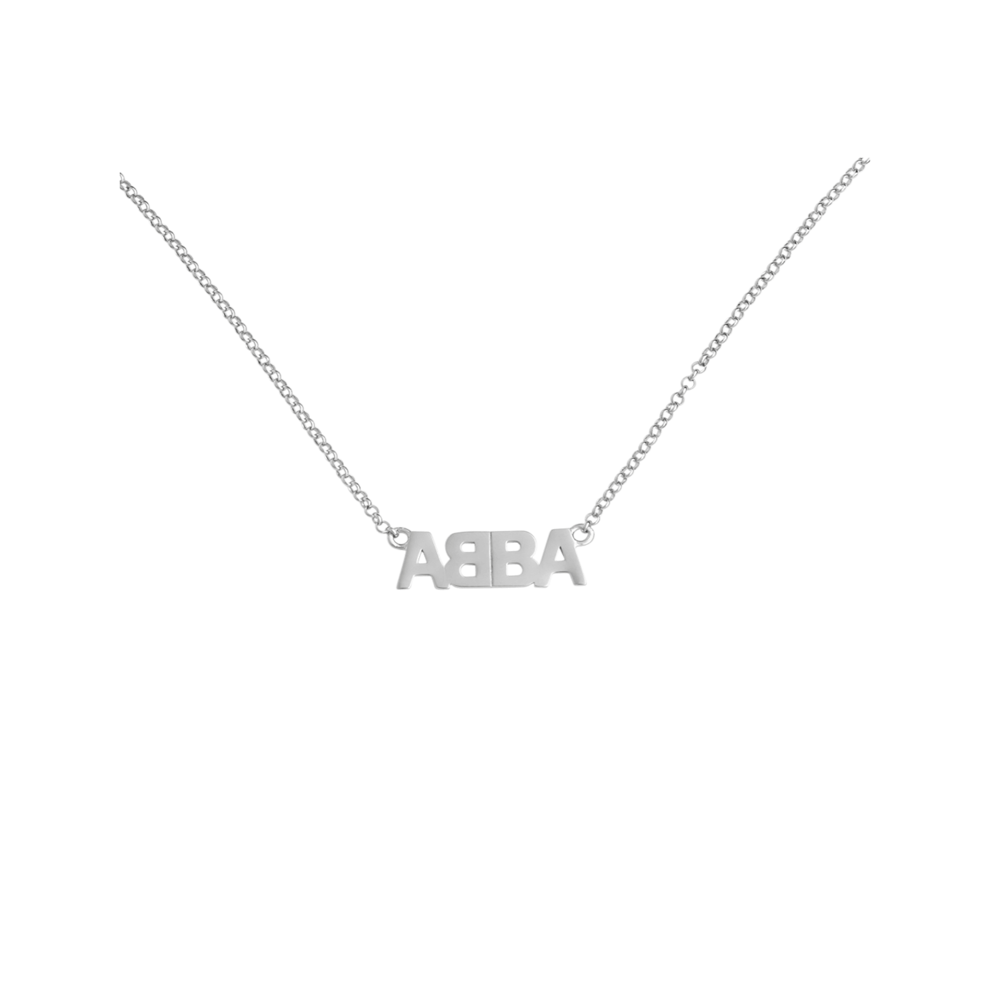 ABBA Silverhalsband            