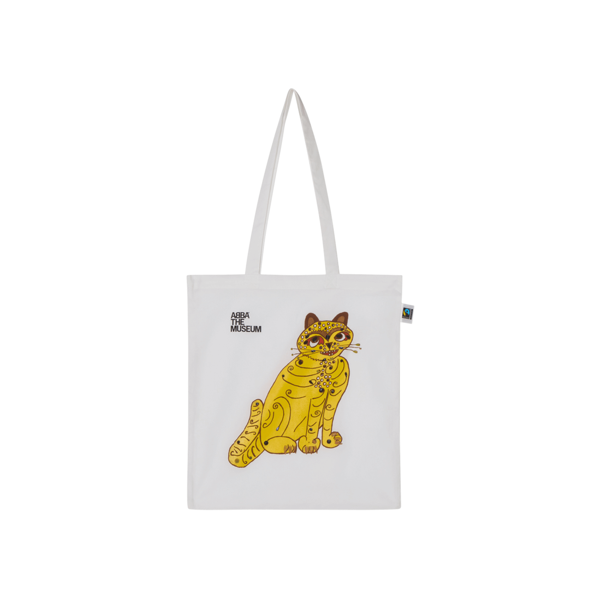 ABBA gul katt väska