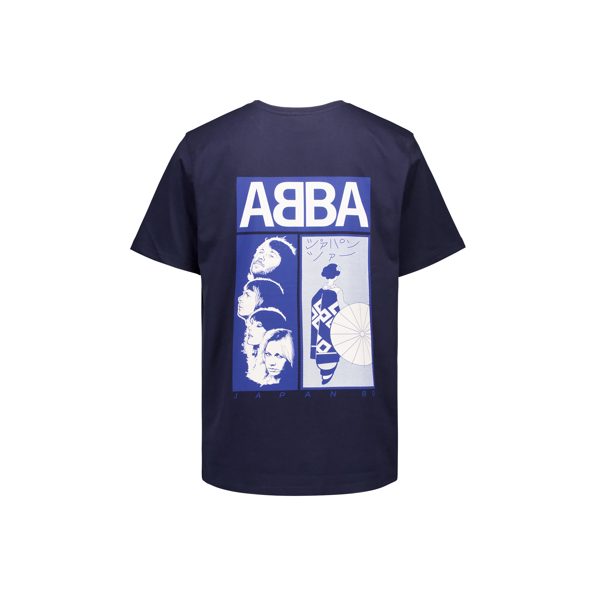 ABBA Japan 80 oversized t-shirt marinblå
